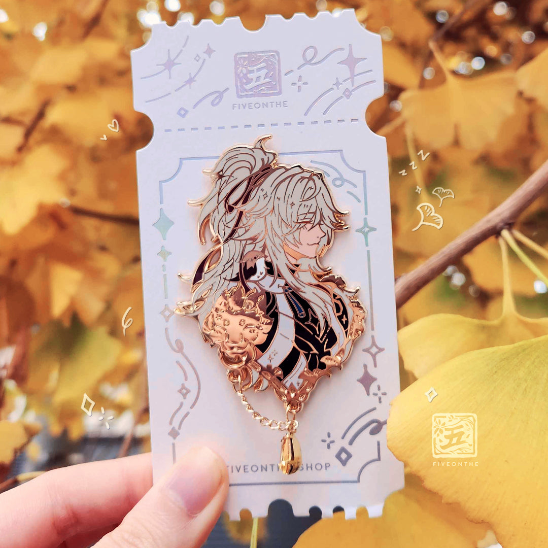 Jing Yuan ✦ Honkai Star Rail Enamel Pin