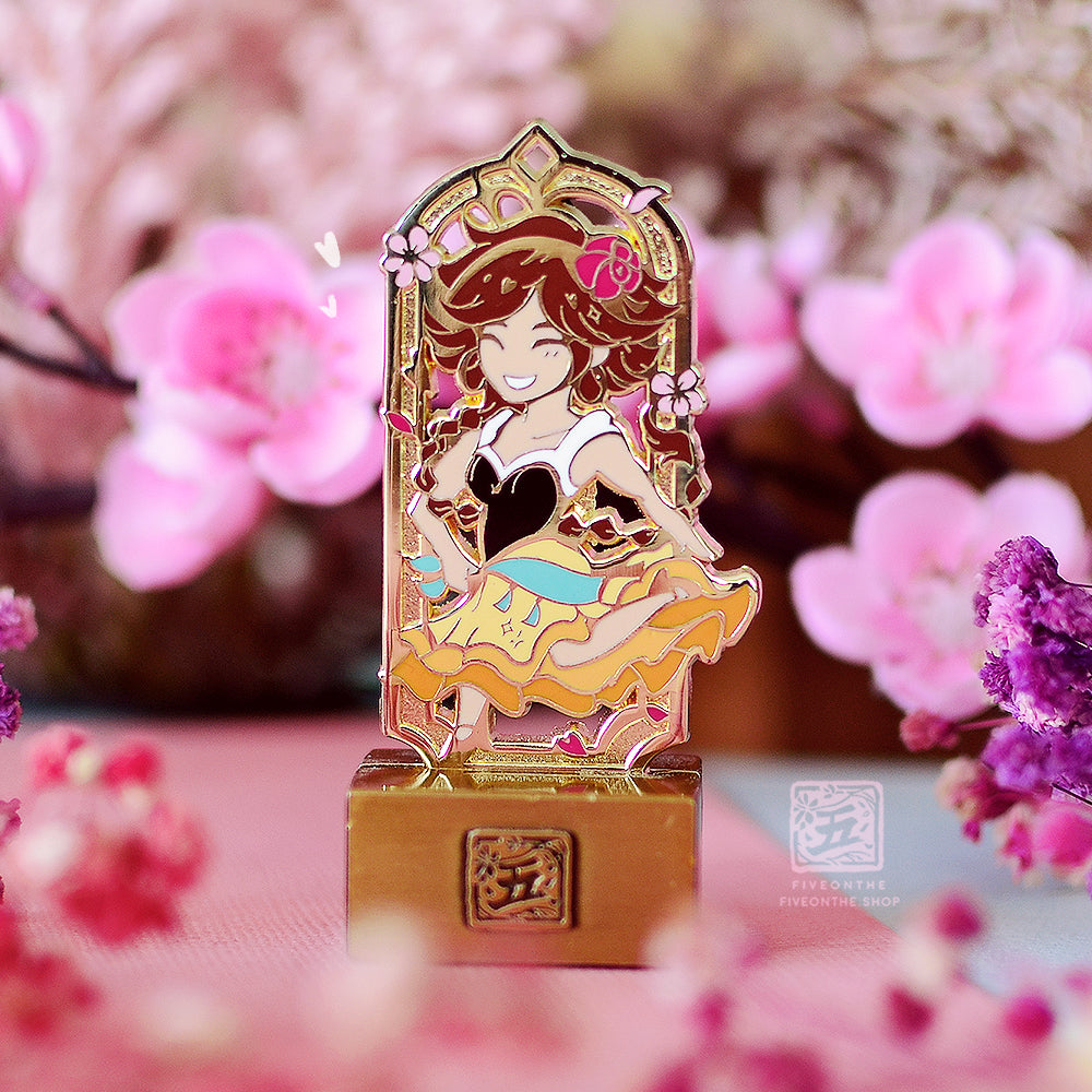 Octopath Traveler II ✦ Mini Enamel Pin Standees