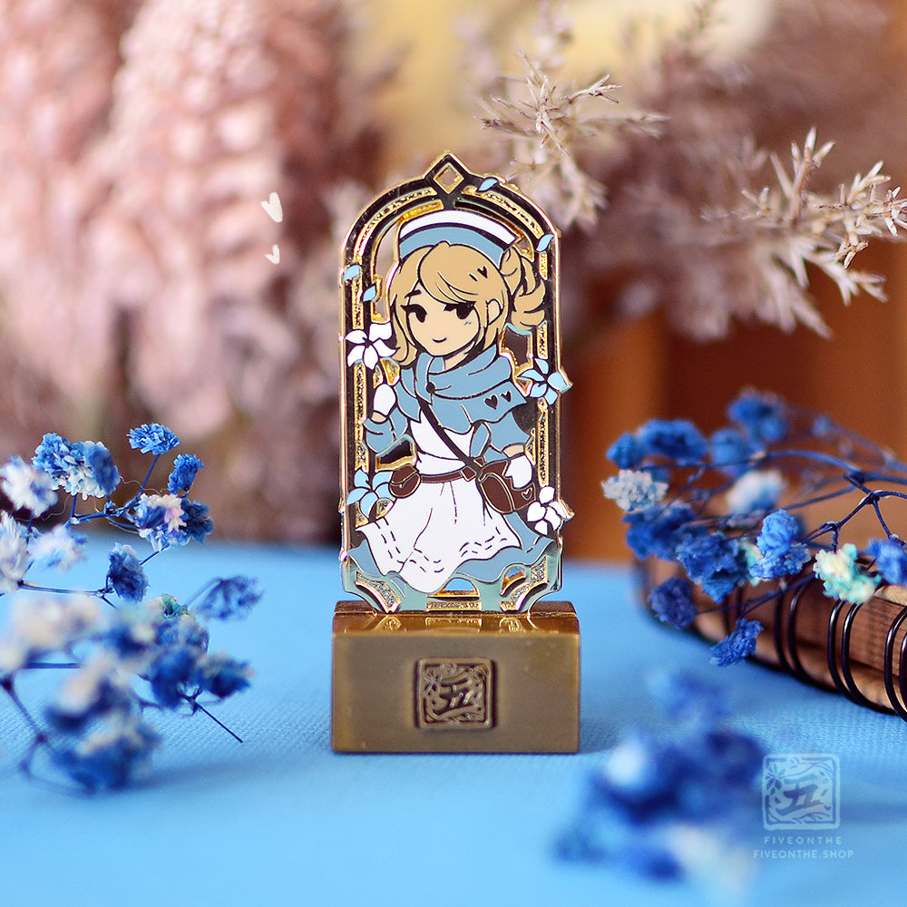 Octopath Traveler II ✦ Mini Enamel Pin Standees