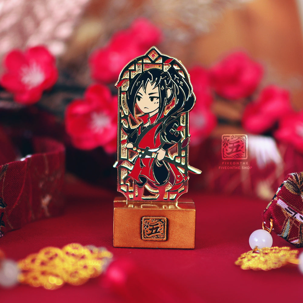 Octopath Traveler II ✦ Mini Enamel Pin Standees