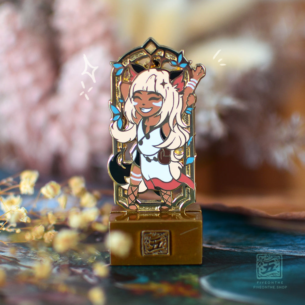 Octopath Traveler II ✦ Mini Enamel Pin Standees