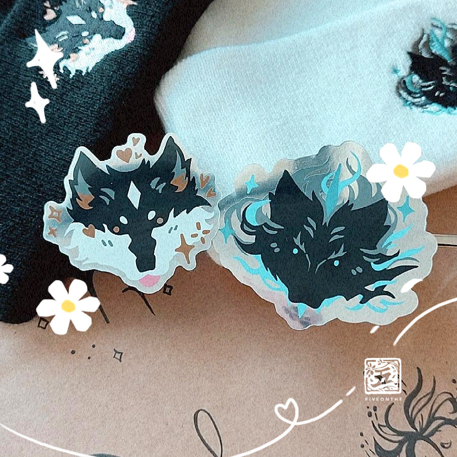 Good Boy Torgal ✦ FFXVI Mirror Stickers