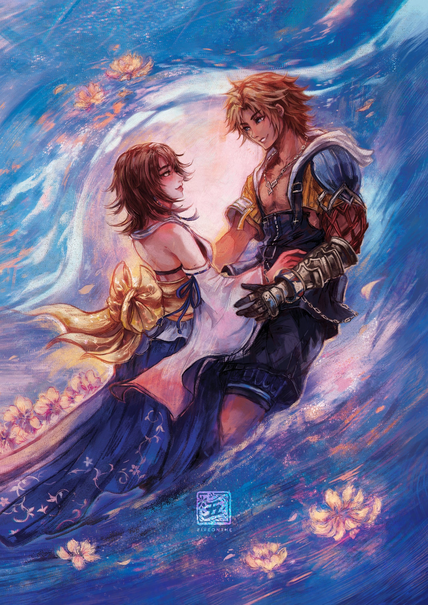 Always ✦ Tidus & Yuna ✦ FFX Art Print
