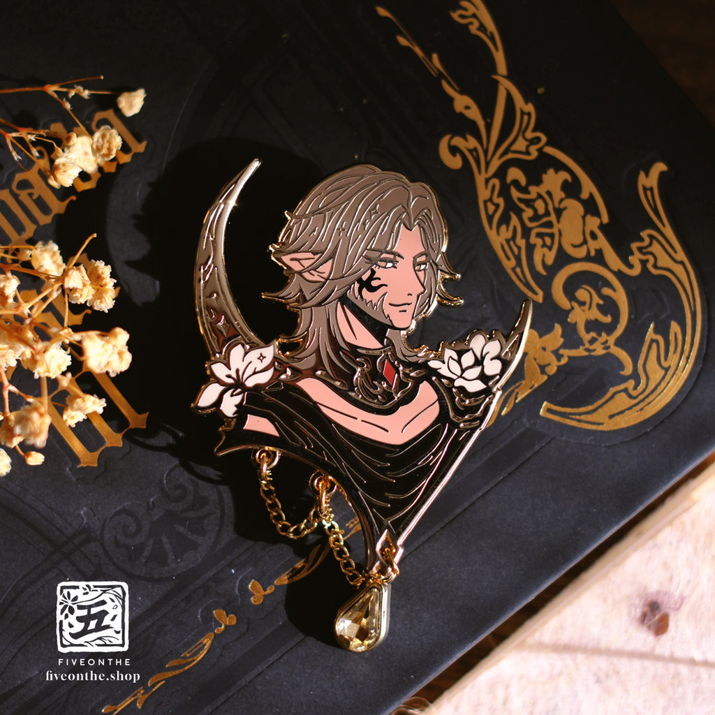 Urianger ✦ FFXIV Dawntrail Enamel Pin