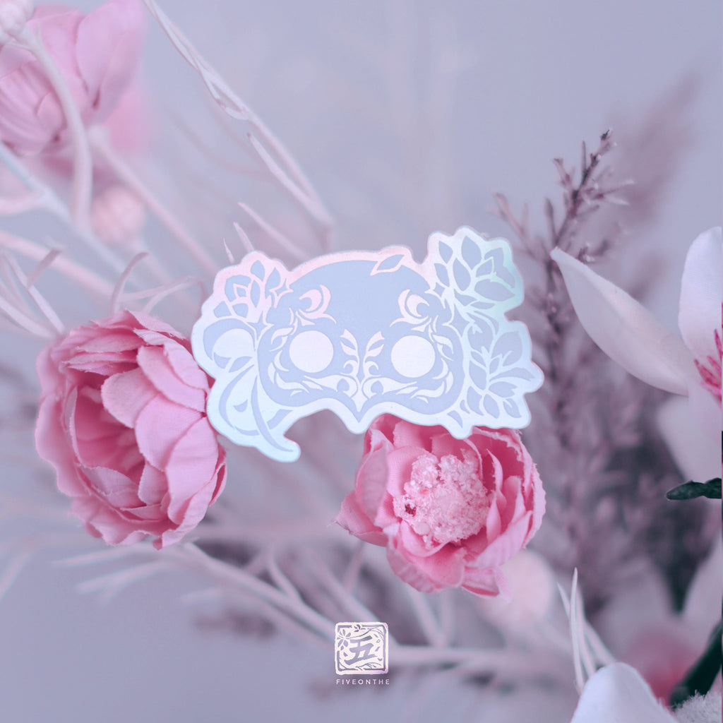 Elpis Ancient Mask ✦ FFXIV Holographic Sticker