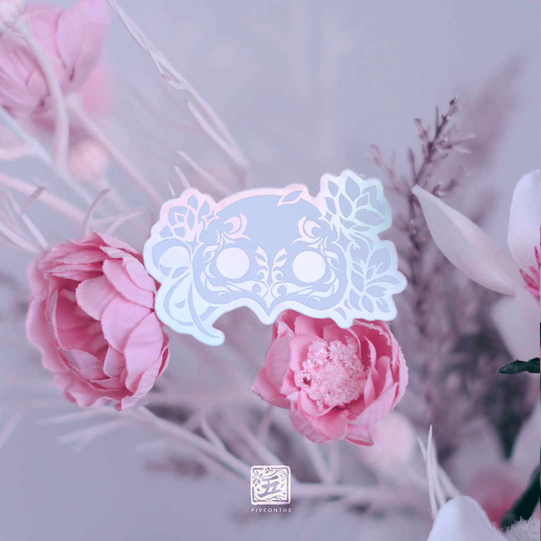 Elpis Ancient Mask ✦ FFXIV Holographic Sticker