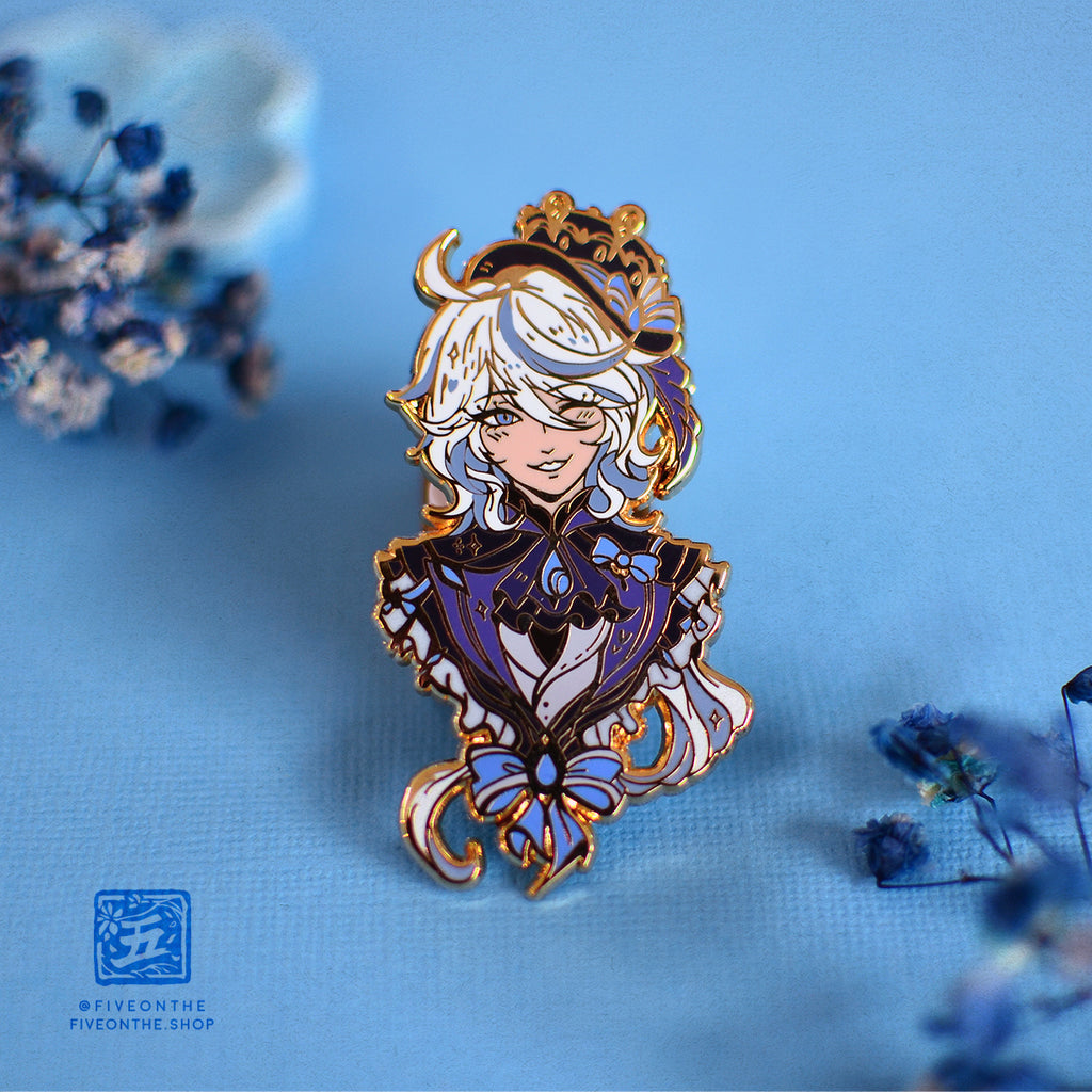 Furina ✦ Genshin Impact Enamel Pins