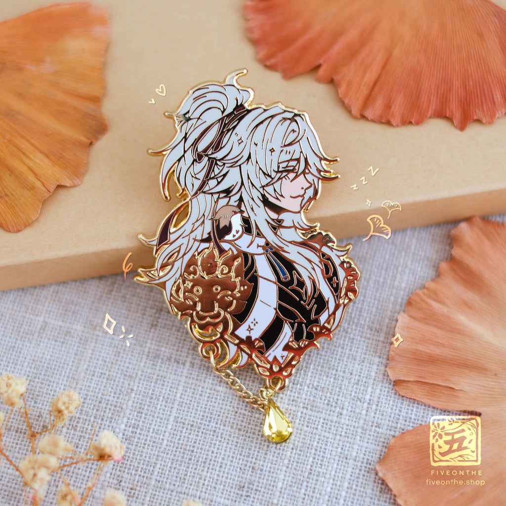 Jing Yuan ✦ Honkai Star Rail Enamel Pin