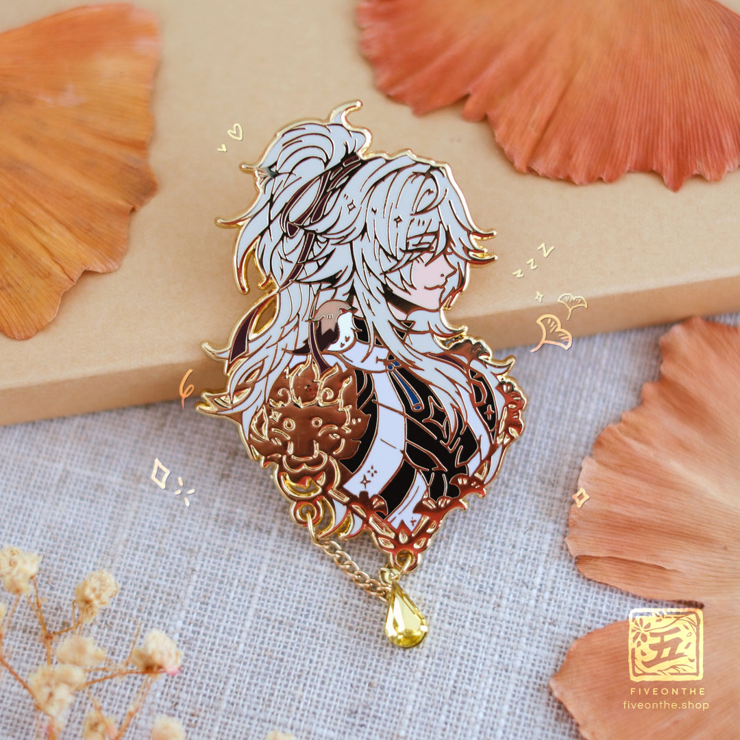 Jing Yuan ✦ Honkai Star Rail Enamel Pin