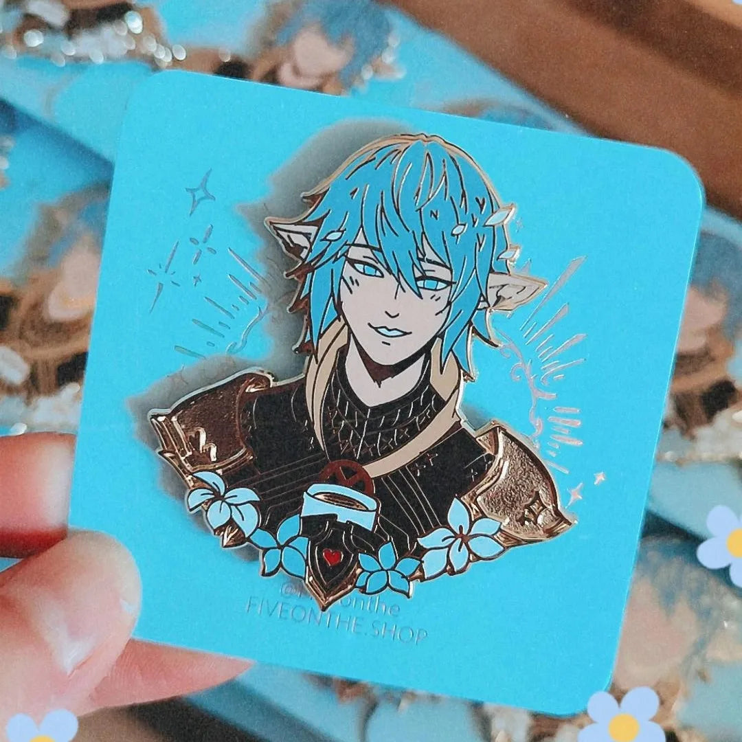 Haurchefant ✦ FFXIV Heavensward Enamel Pin – Fiveonthe