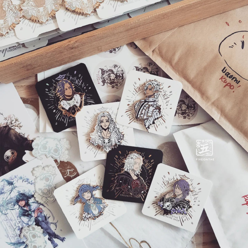 Fourchenault ✦ FFXIV Endwalker Enamel Pin