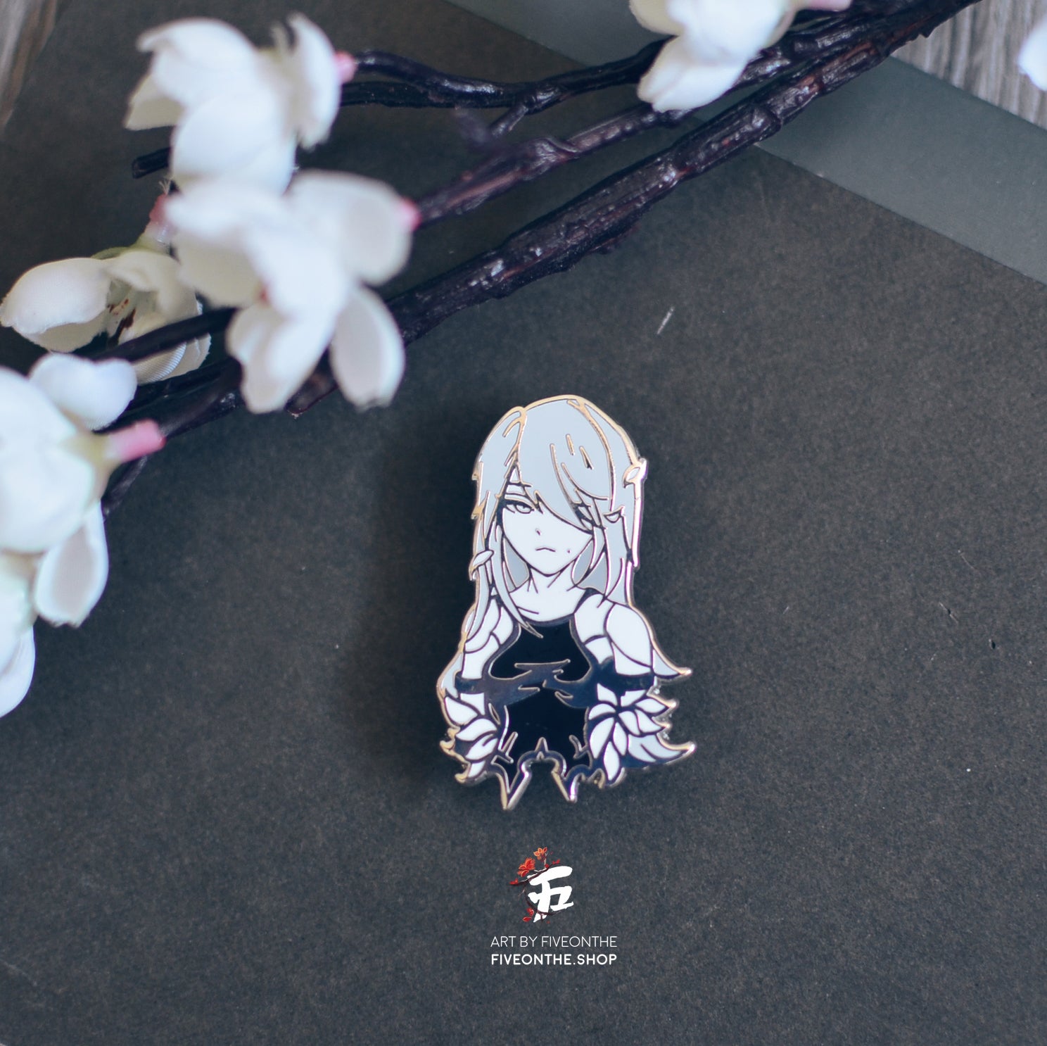 A2 ✦ NieR Automata Enamel Pin