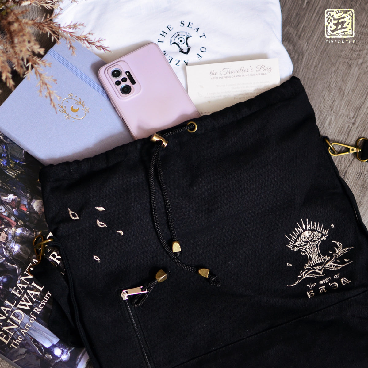 Azem the Traveller's Bag ✦ FFXIV Drawstring Bag