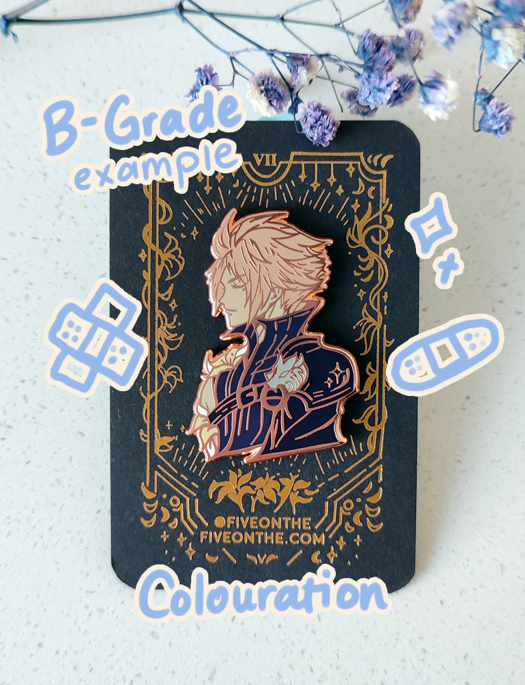 Cloud Strife ✦ FFVII Enamel Pins