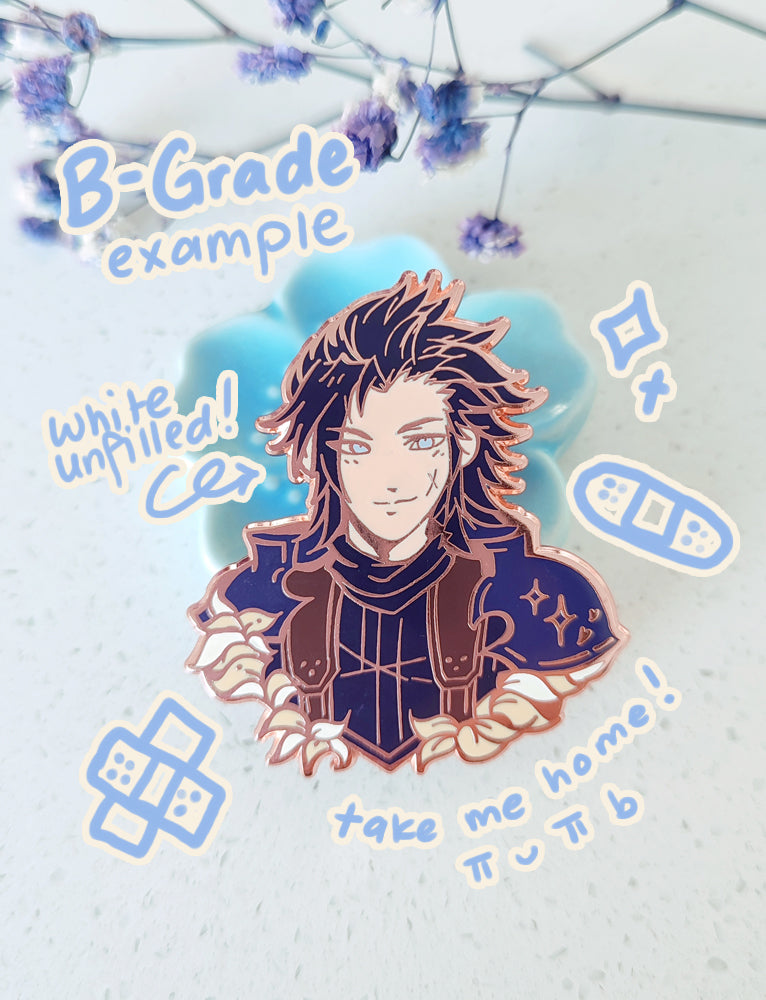 Zack Fair ✦ FFVII Enamel Pins