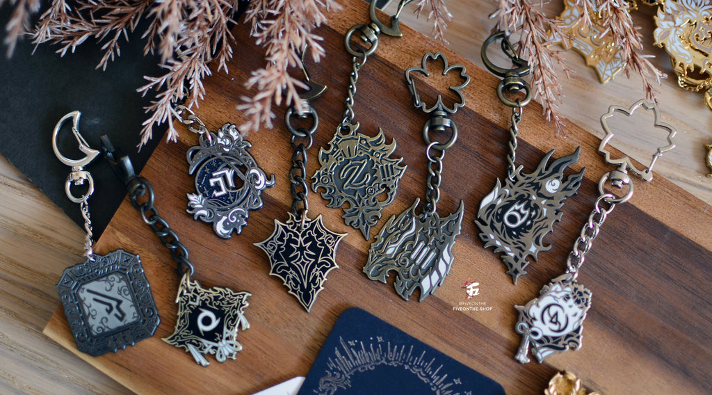 Dark Knight VARIANT ✦ FFXIV Soul Crystal Job Charms
