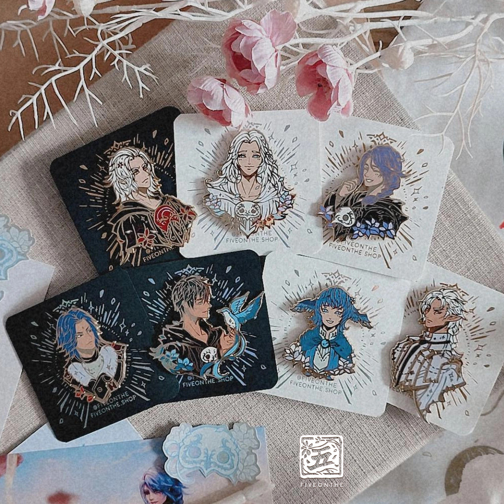 Hermes ✦ FFXIV Endwalker Enamel Pin