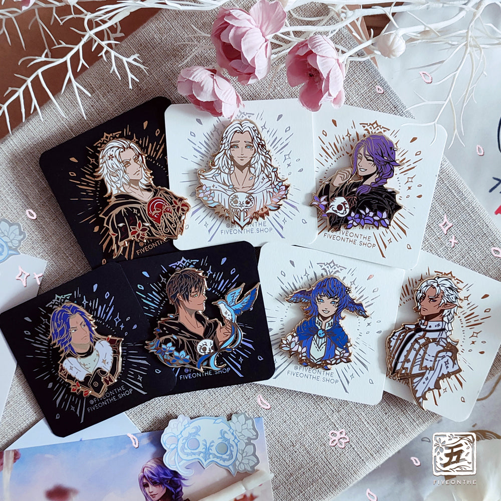 Hythlodaeus ✦ FFXIV Endwalker Enamel Pin