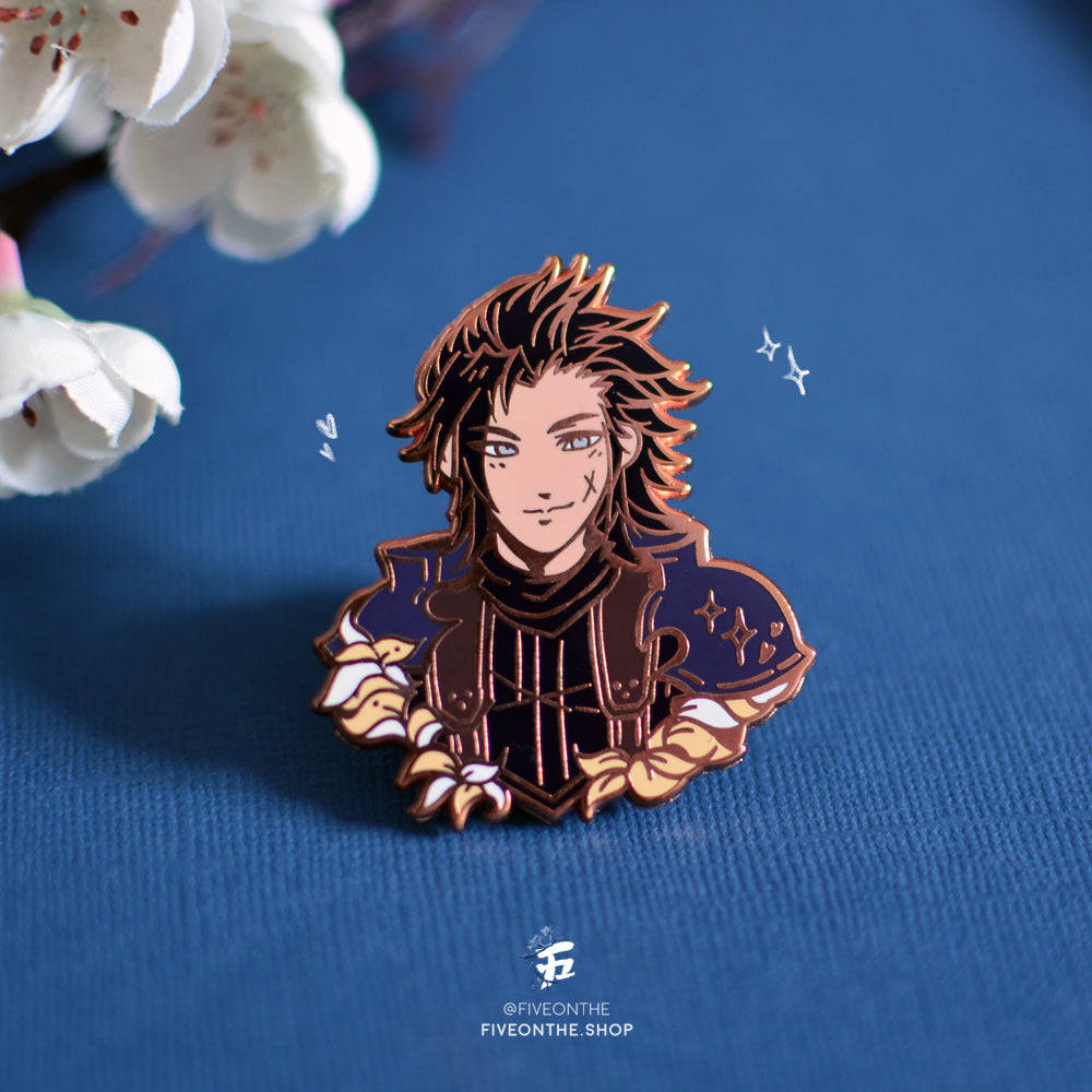 Zack Fair ✦ FFVII Enamel Pins