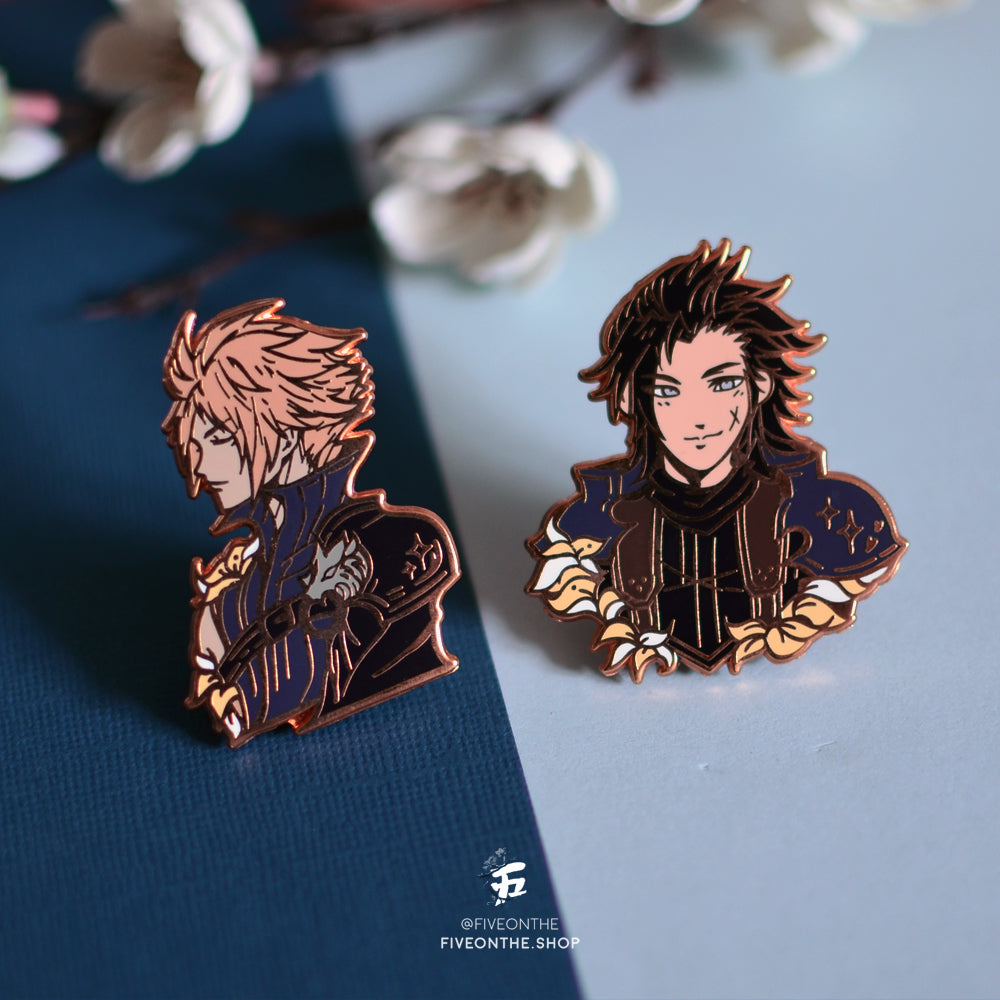 Zack Fair ✦ FFVII Enamel Pins