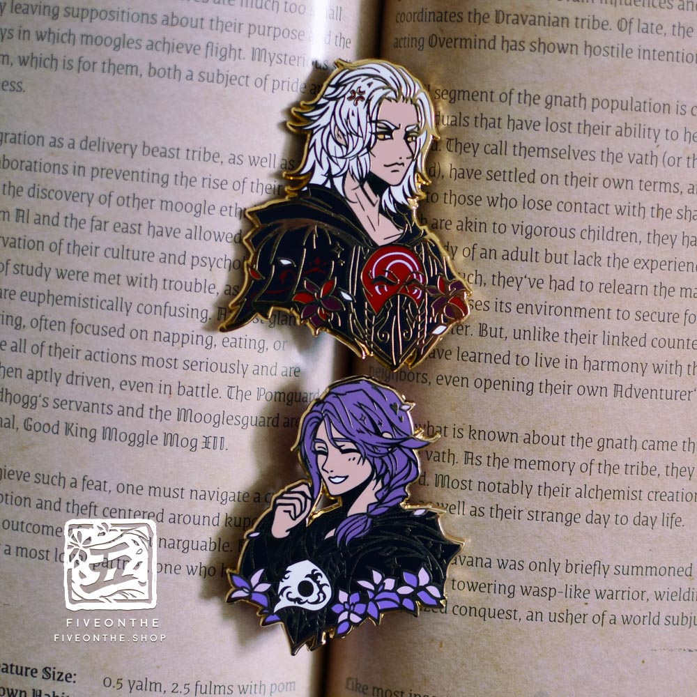 Hythlodaeus ✦ FFXIV Endwalker Enamel Pin