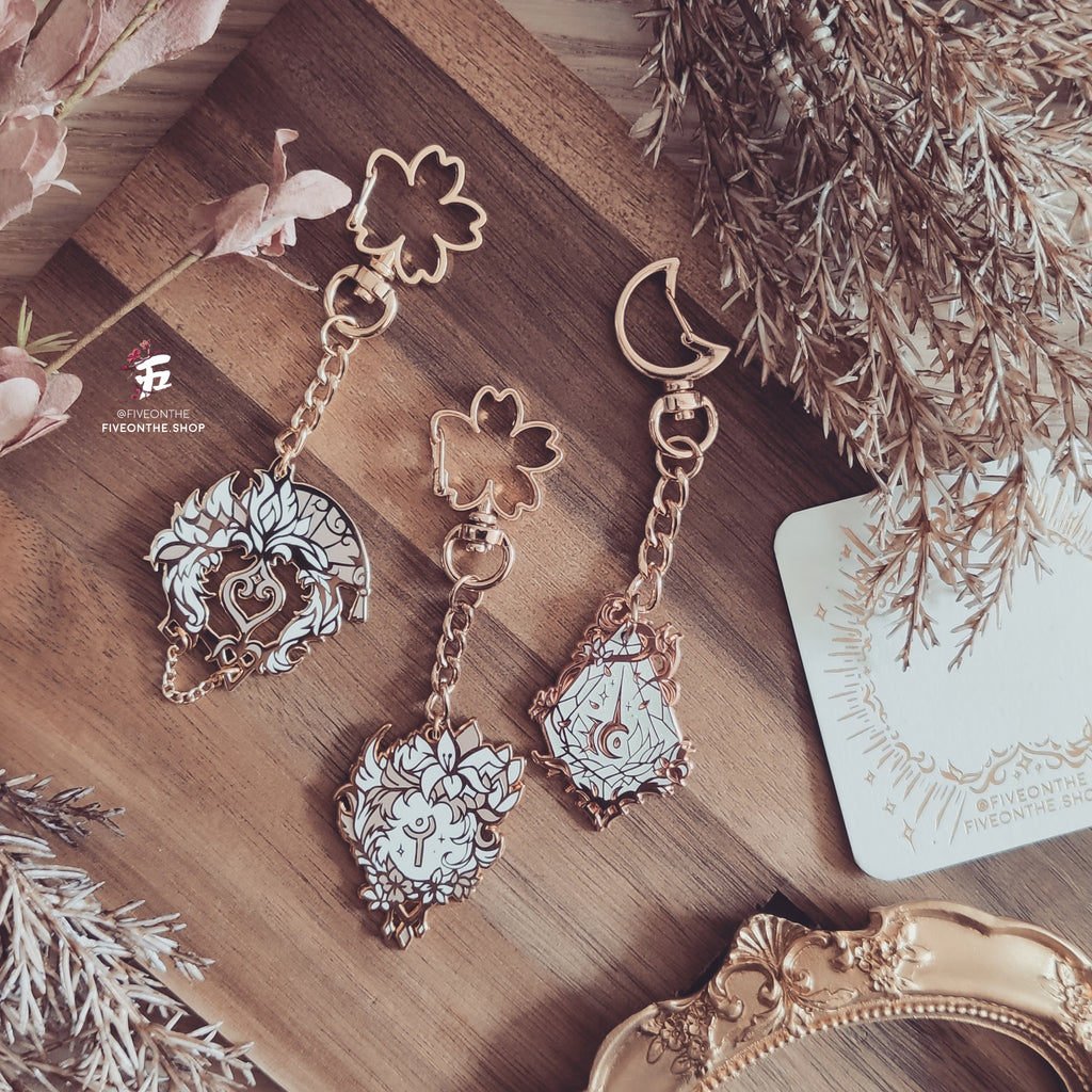 White Mage VARIANT ✦ FFXIV Soul Crystal Job Charms