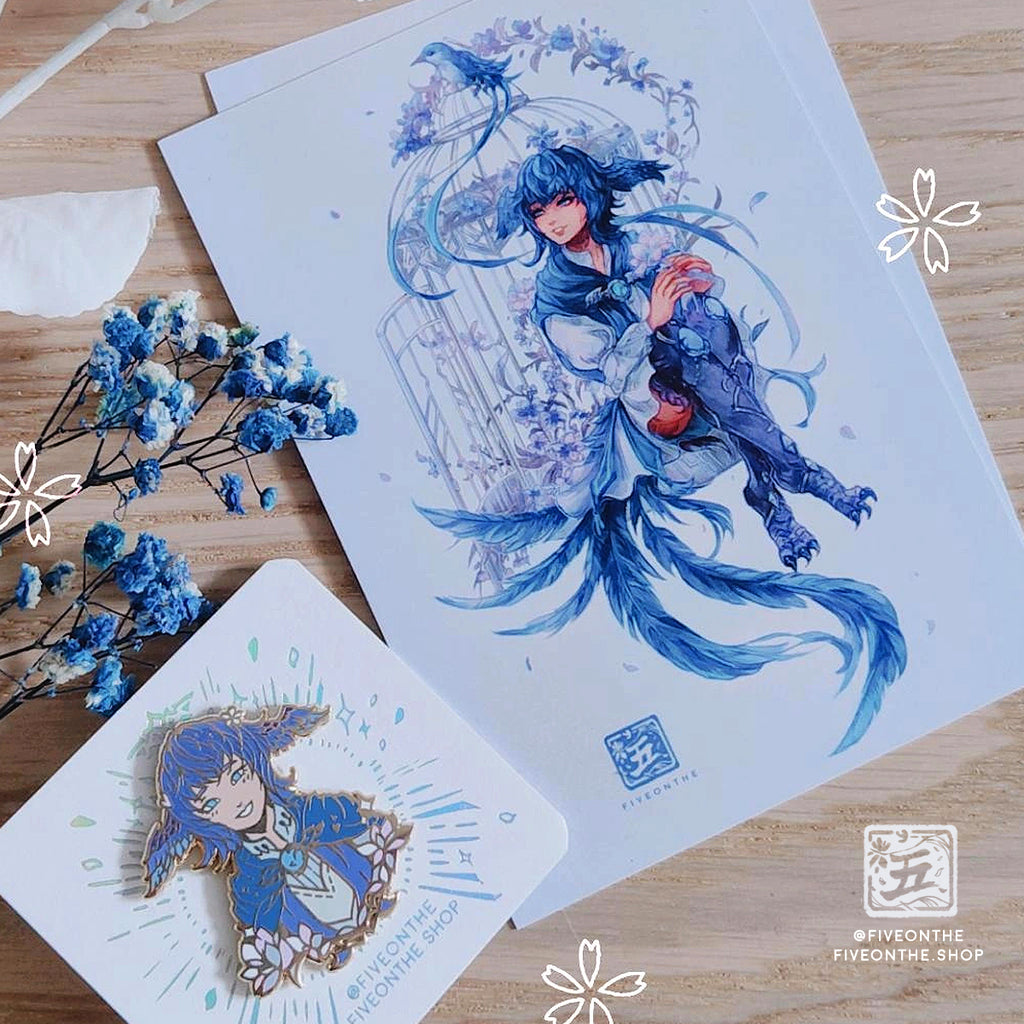 Meteion ✦ FFXIV Endwalker Enamel Pin