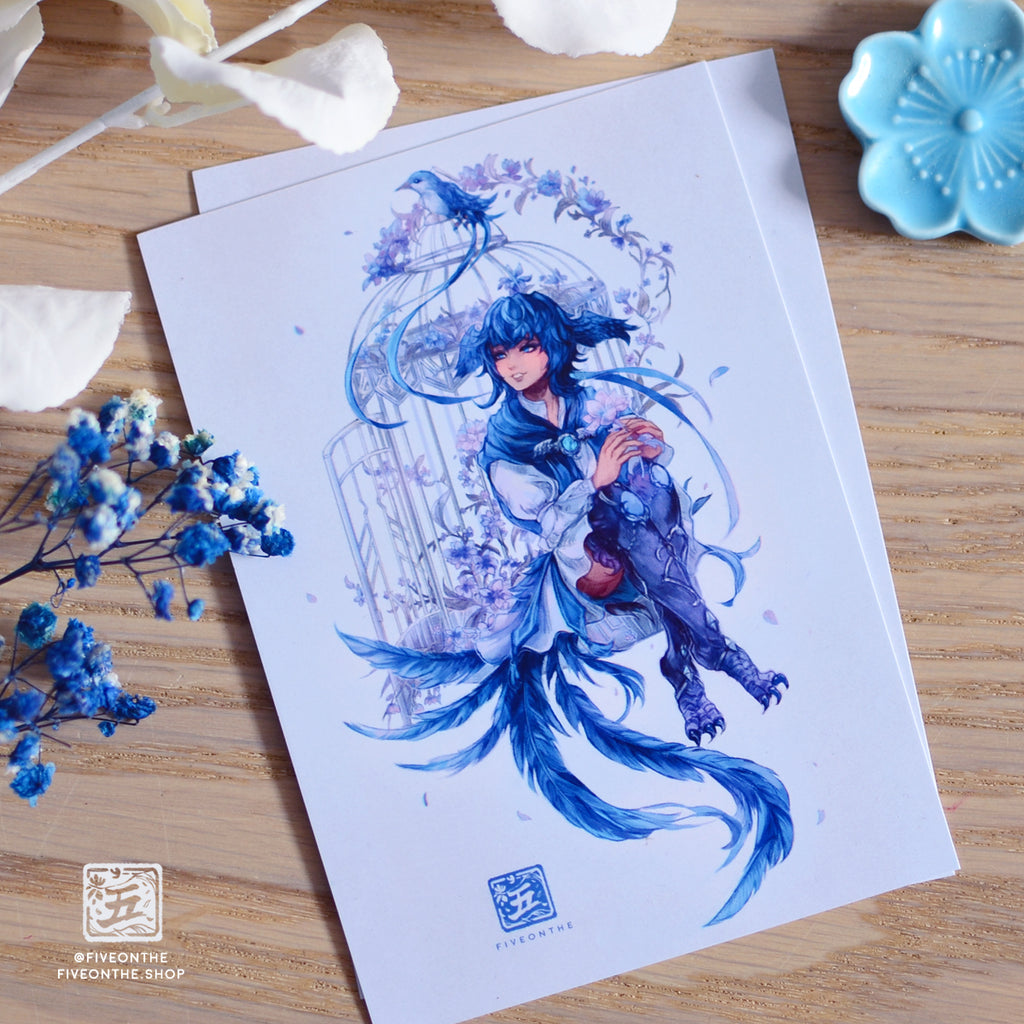 Hermes & Meteion ✦ FFXIV Art Prints