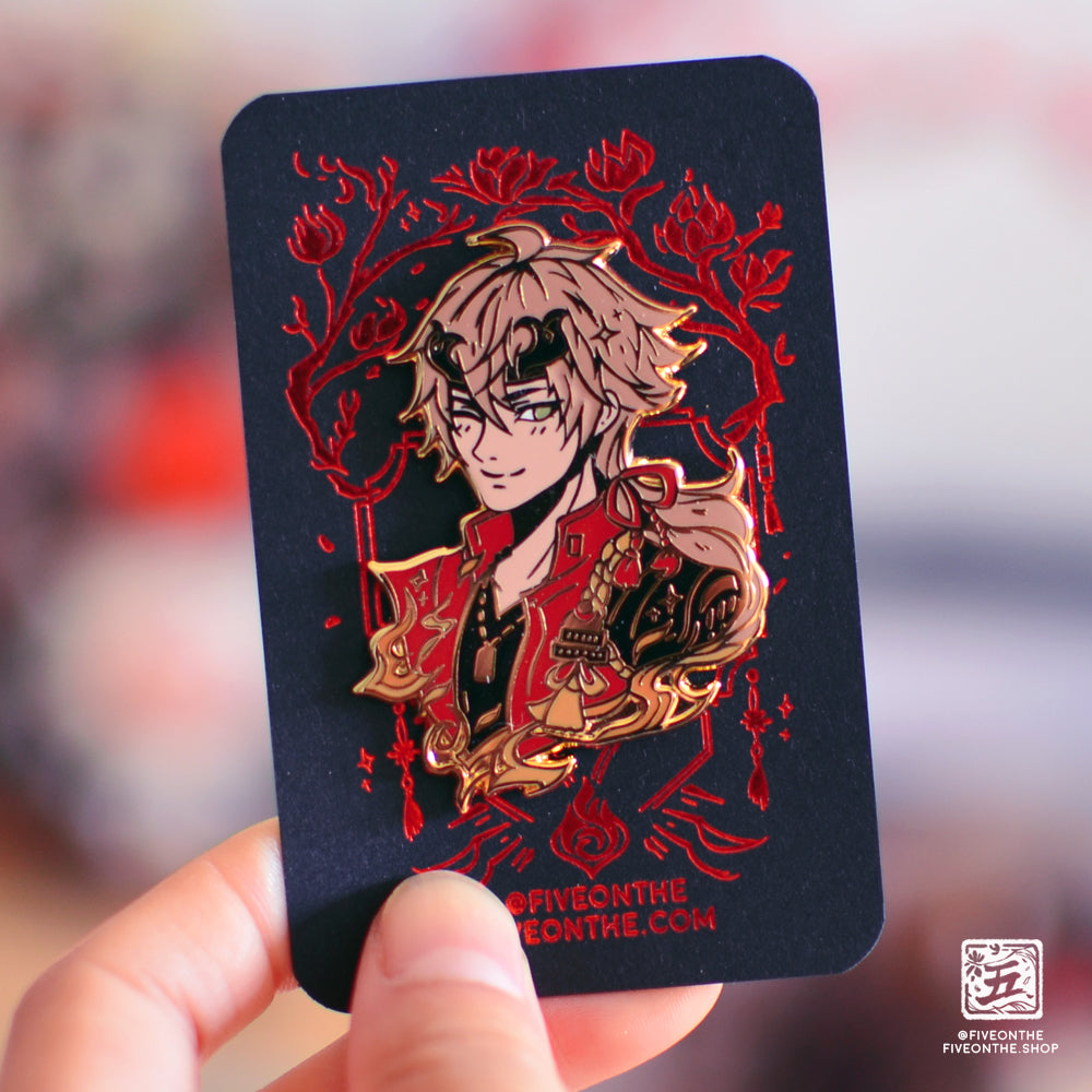 Thoma ✦ Genshin Impact Enamel Pins