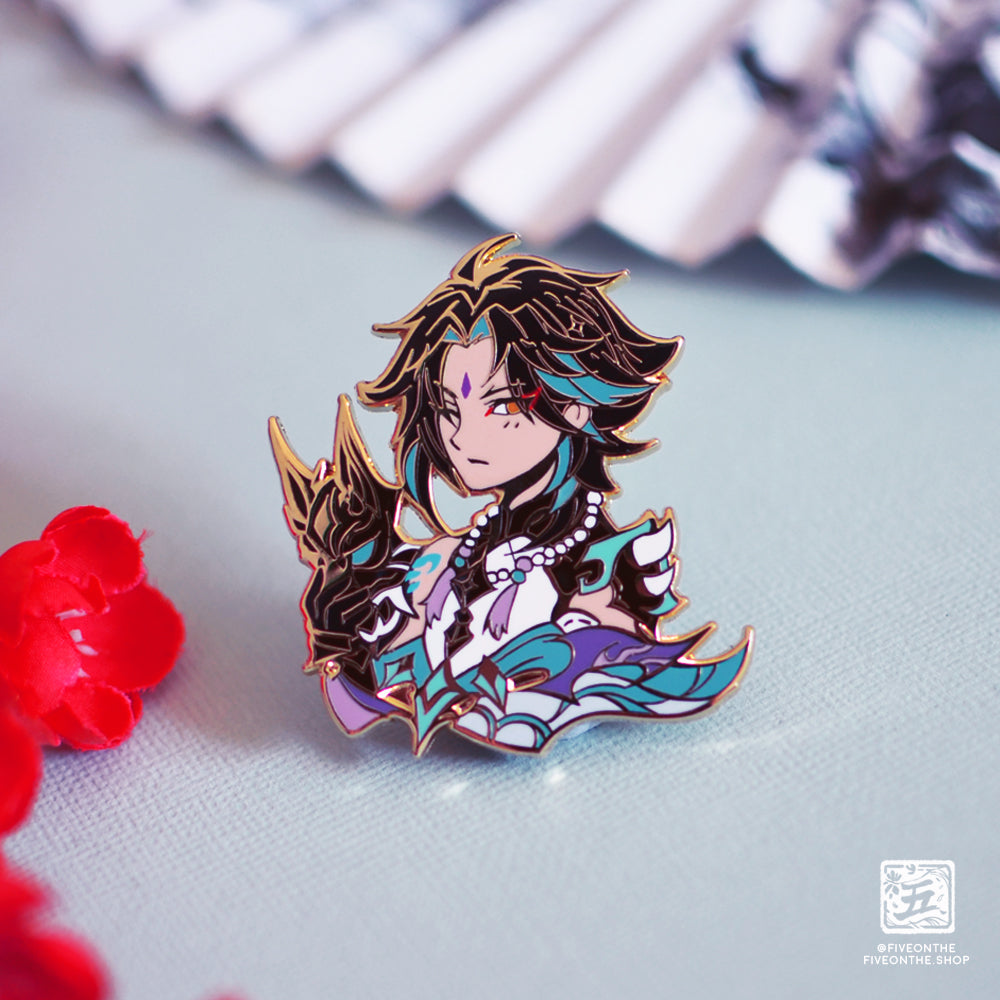 Xiao ✦ Genshin Impact Enamel Pins
