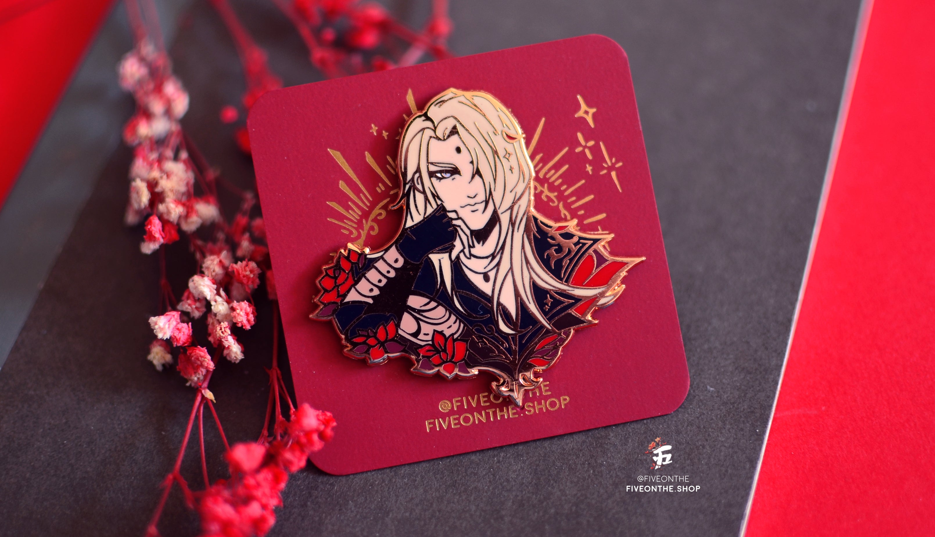 Reaper Zenos ✦ FFXIV Endwalker Enamel Pin