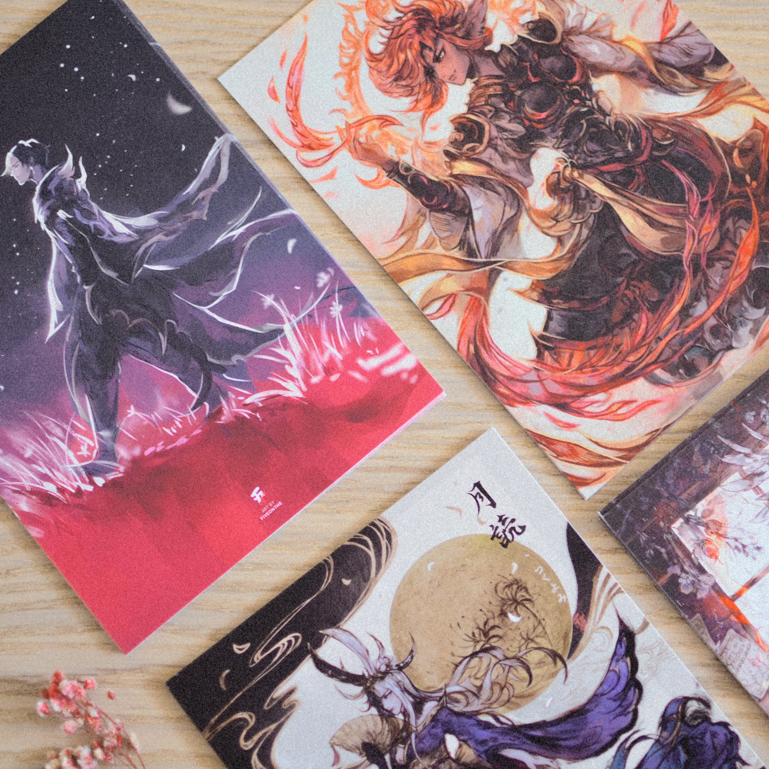 Vermillion Phoenix Suzaku ✦ FFXIV Art Print
