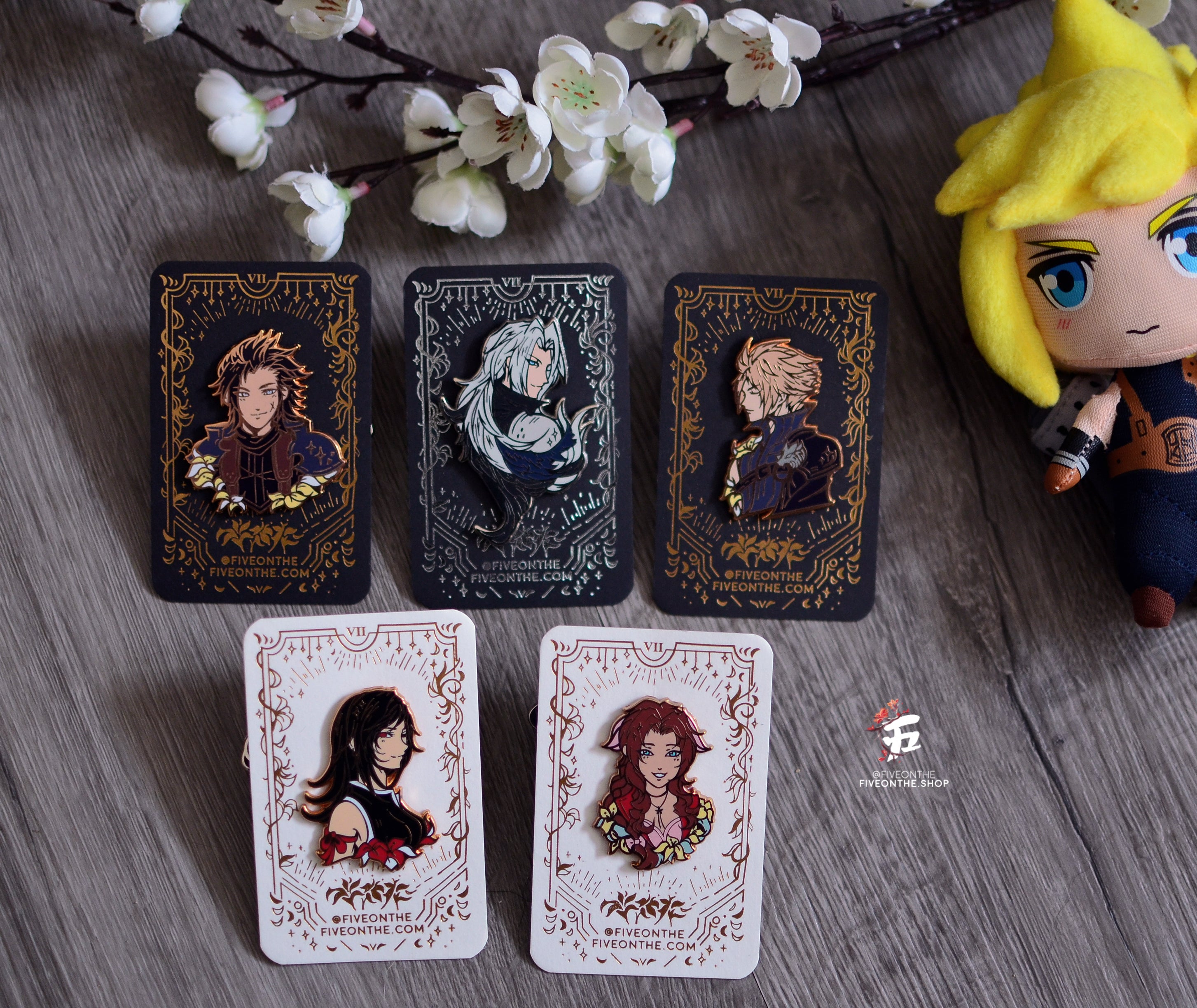 Cloud Strife ✦ FFVII Enamel Pins