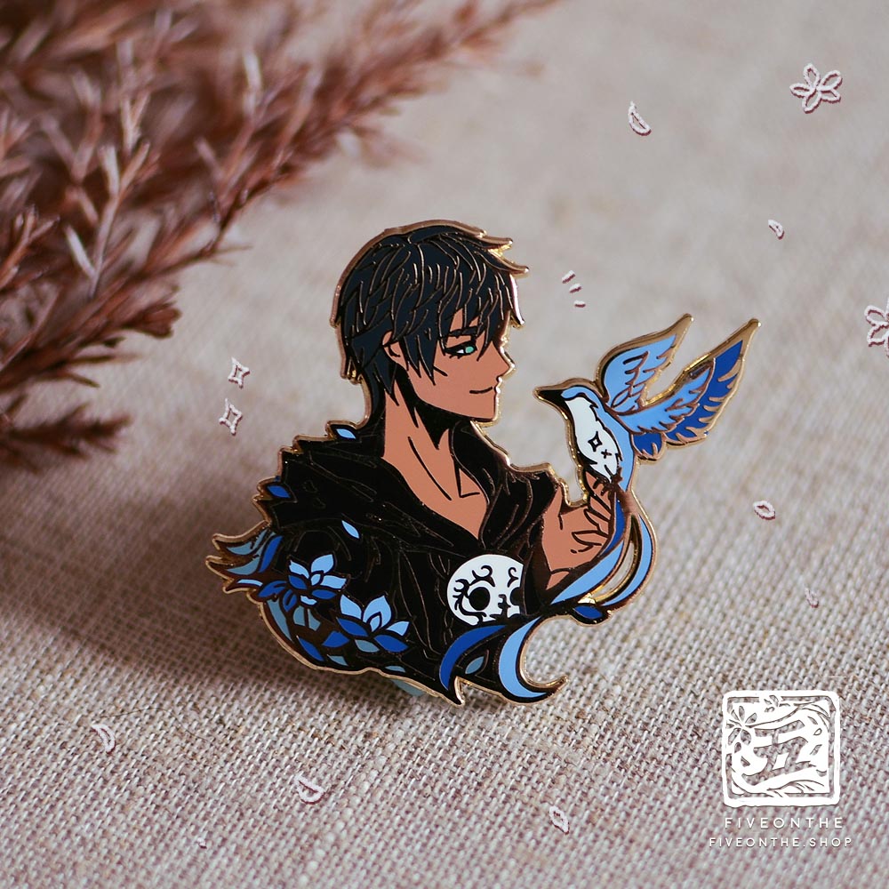 Hermes ✦ FFXIV Endwalker Enamel Pin