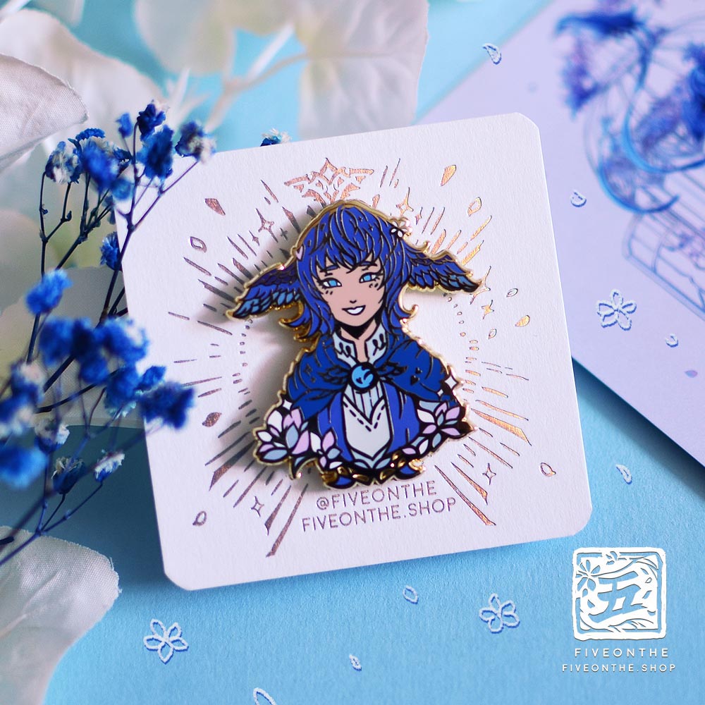 Meteion ✦ FFXIV Endwalker Enamel Pin