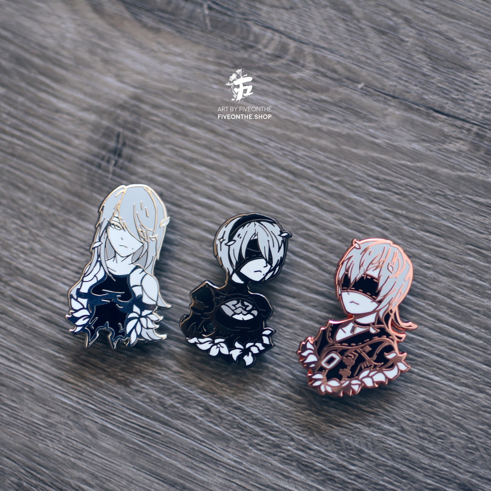 A2 ✦ NieR Automata Enamel Pin