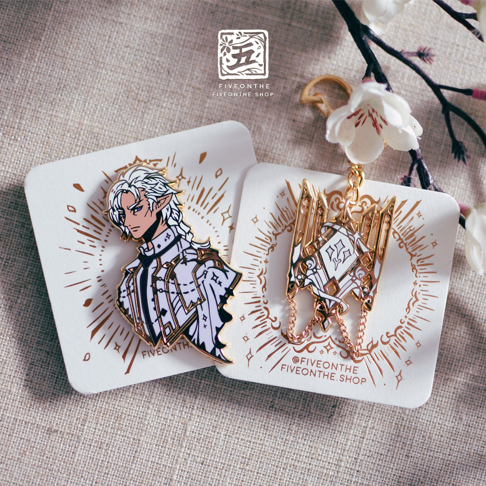 Fourchenault ✦ FFXIV Endwalker Enamel Pin