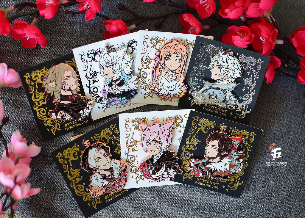 Emet-Selch ✦ FFXIV Shadowbringers Enamel Pin