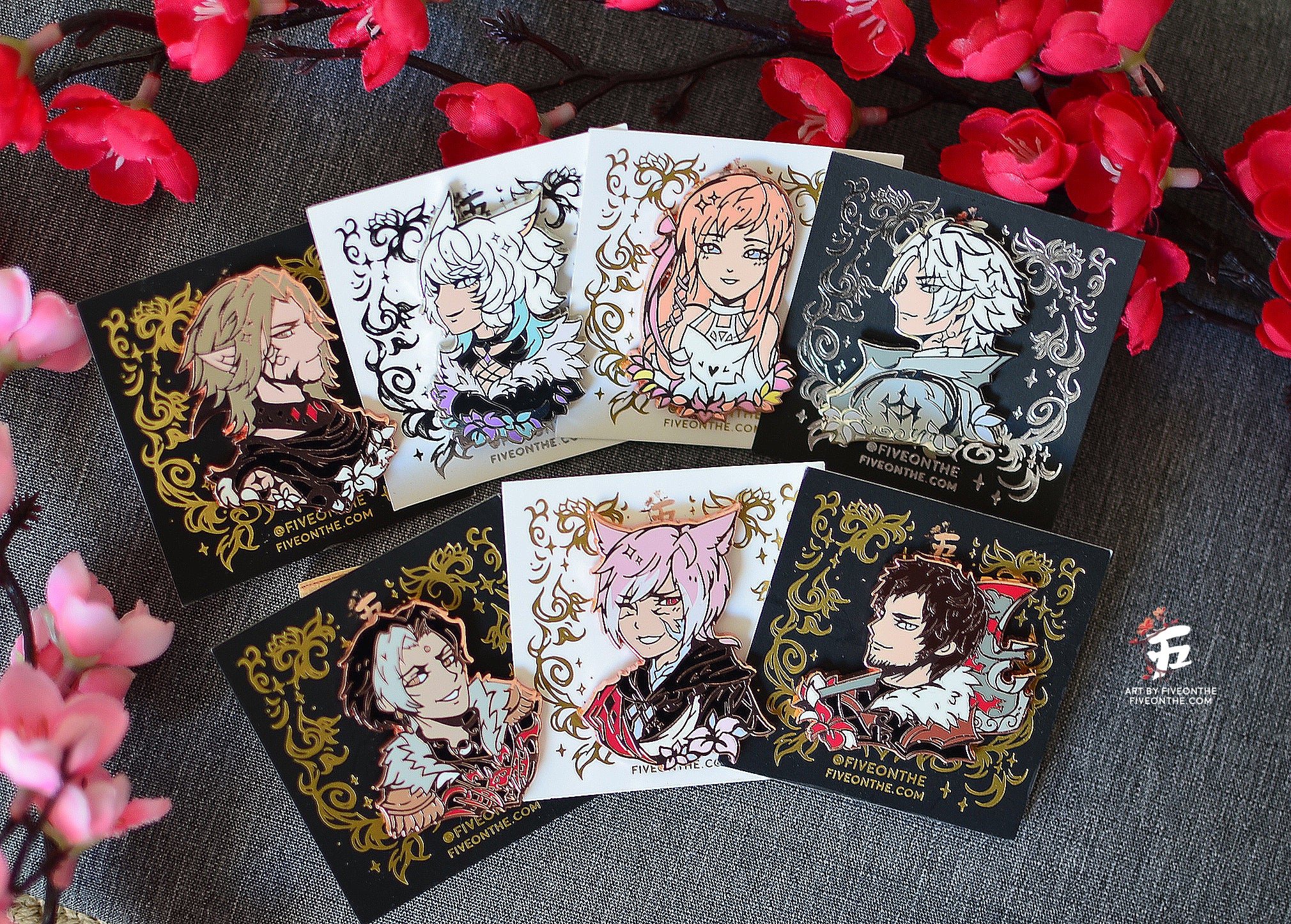 Emet-Selch ✦ FFXIV Shadowbringers Enamel Pin