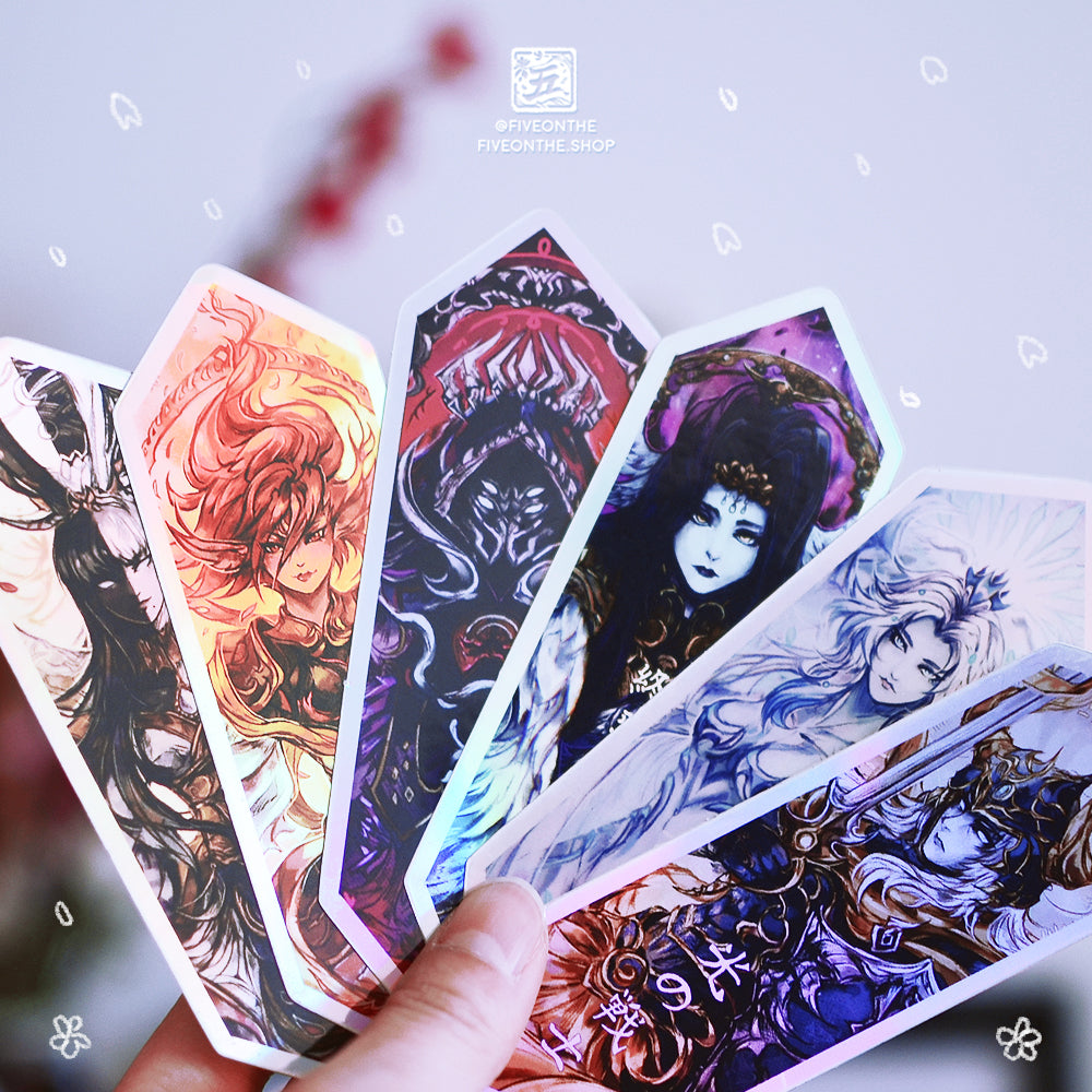 Final Fantasy XIV Tarot Stickers