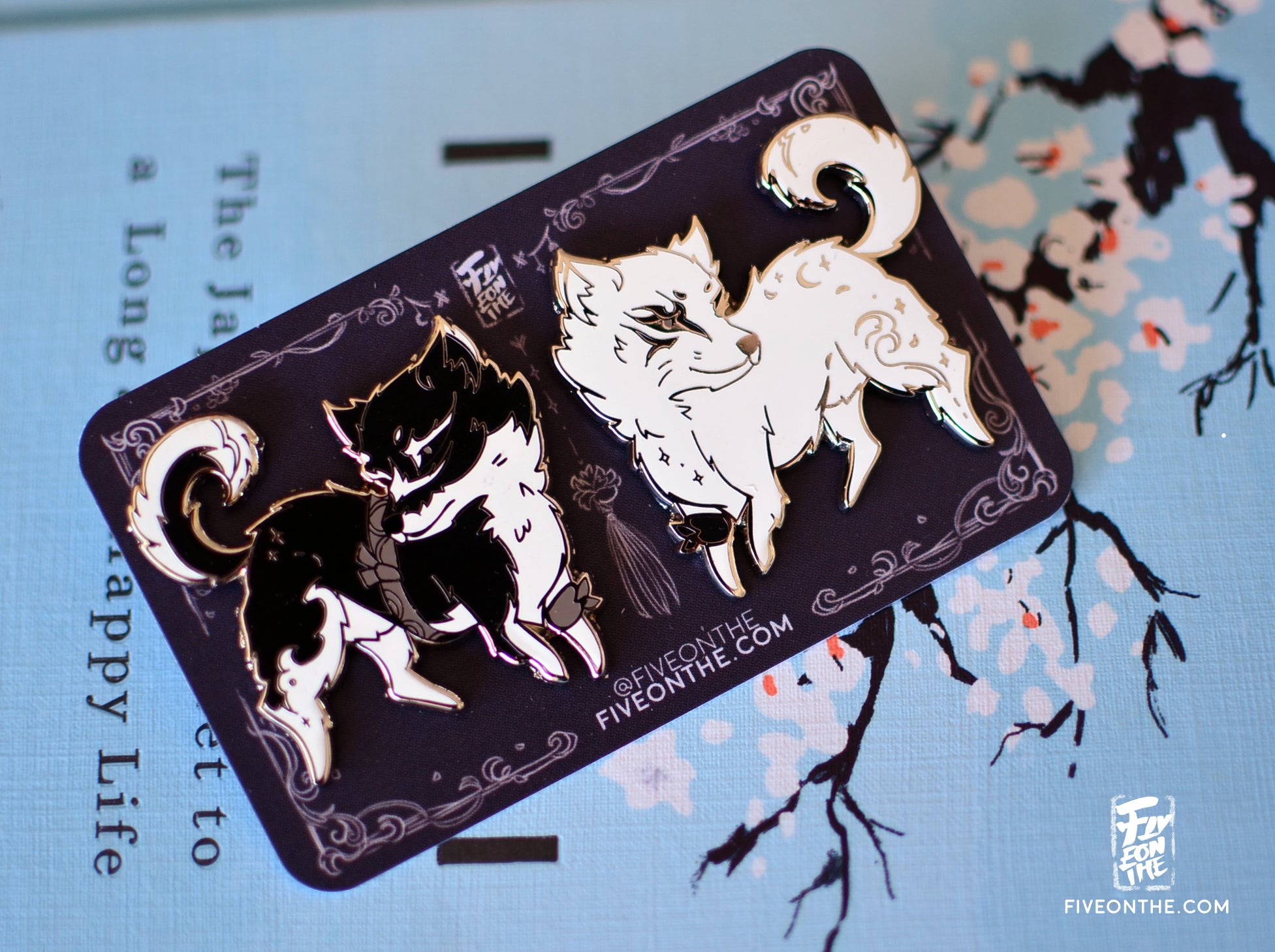 Umbra & Pryna ~Astral Messenger~ ✦ FFXV Enamel Pin Set