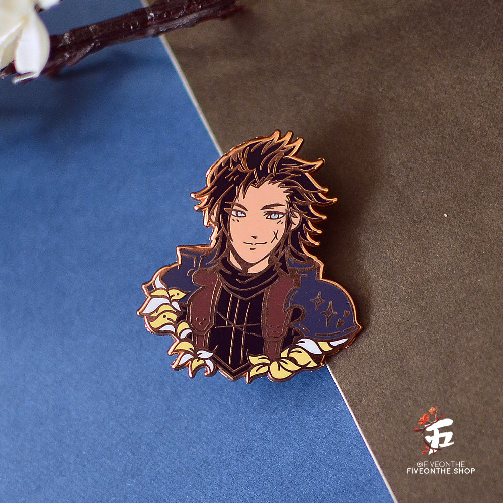 Zack Fair ✦ FFVII Enamel Pins