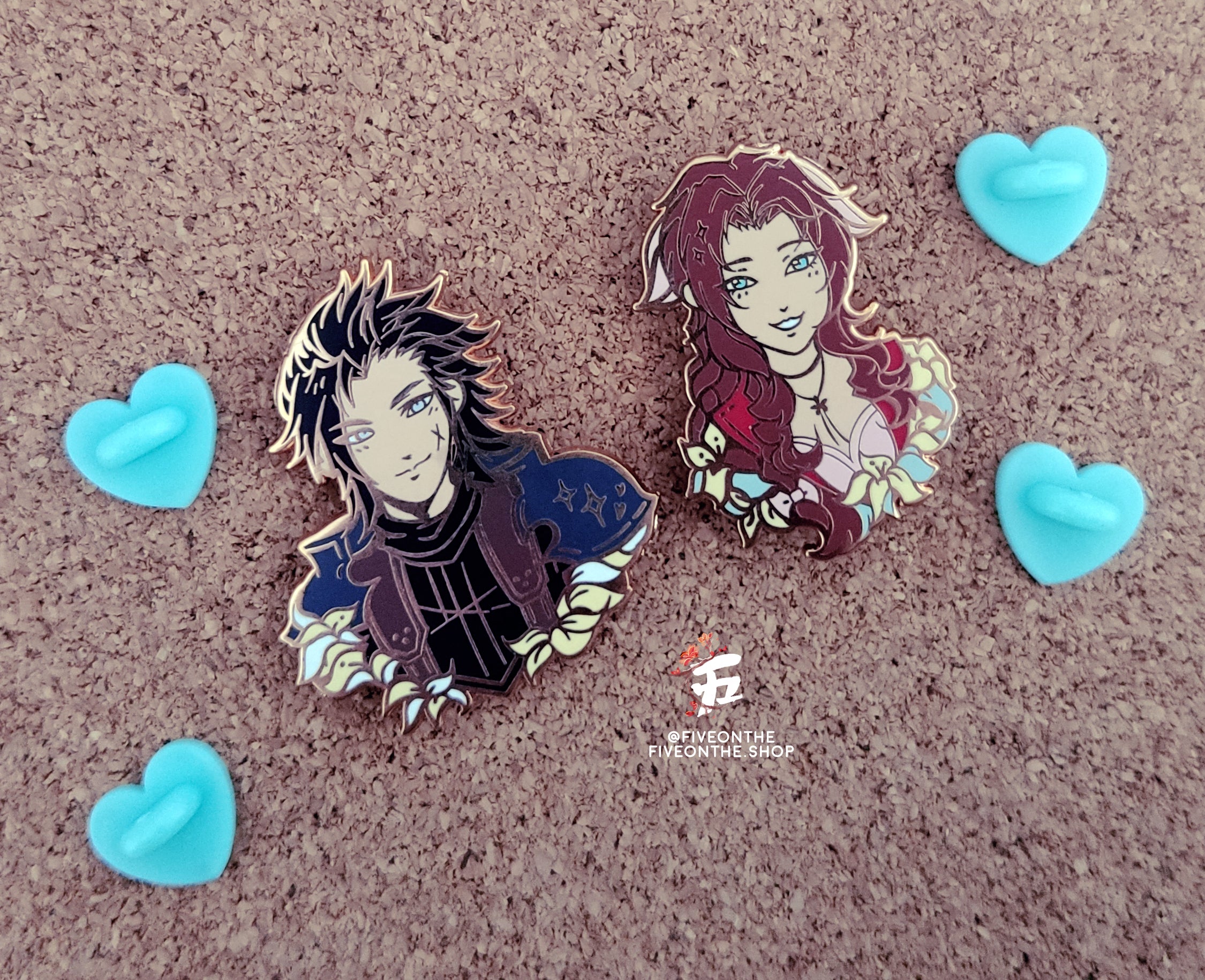 Zack Fair ✦ FFVII Enamel Pins